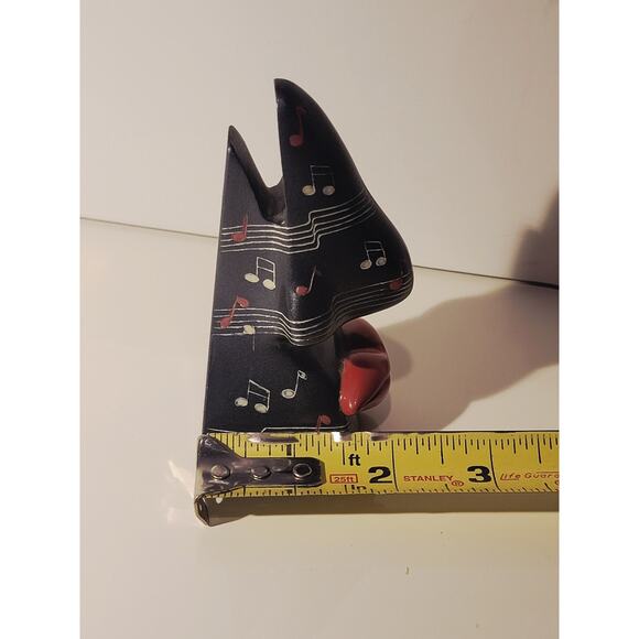 Picasso's Nose & Lip Eyeglass Holder Figurine 4.25" Whimsical Art Gray Red - Picture 9 of 10